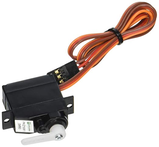 ParkZone SV80 Long Lead Servo: T-28/P-51D/Extra 300/F4F ParkZone SV80 Long Lead Servo: T-28/P-51D/Extra 300/F4F