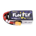 Tattu FunFly 1300mAh 100C 14.8V 4S1P Paquete De Batería Lipo Con Enchufe XT60 Para Práctica