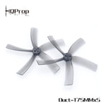 HQProp Duct-T75MMX5 for Cinewhoop Grey (2CW+2CCW)-Poly Carbonate