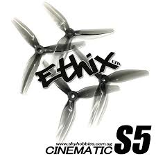 ETHIX S5 Light Grey (2CW+2CCW)-Poly Carbonate (FREESTYLE CINEMATIC