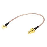 1 x MMCX RECTO O 90 GRADOS  A SMA  Antenna Pigtail Cable 7cm for RC Drone FPV Racing - SM