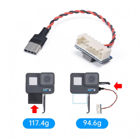 iFlight Type USB-C to Balance head Charging Cable for GoPro Hero 6/7/8